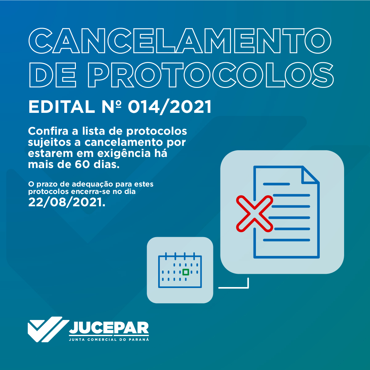 Cancelamento de Protocolos