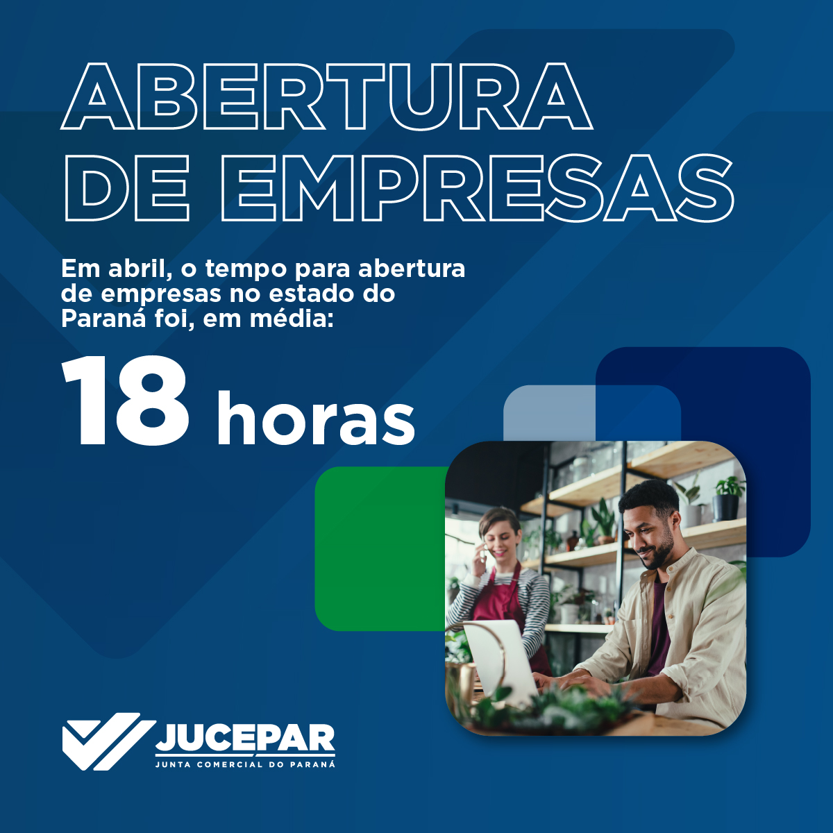 Tempo de Abertura de Empresas - Abril