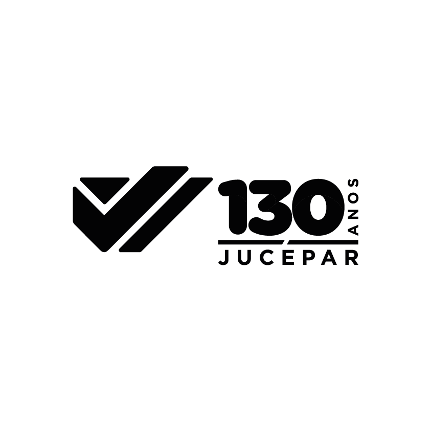 Logo Horizontal Reduzida JUCEPAR 130 ANOS 1 cor (PNG, 14KB)
