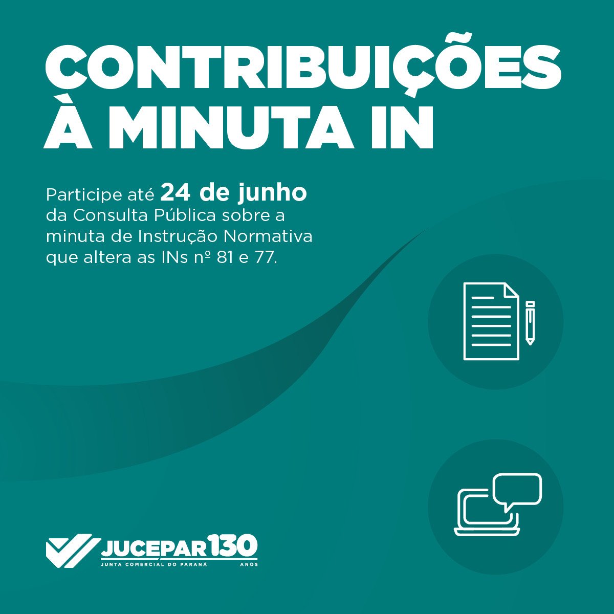 Consulta Pública IN 81 e 77