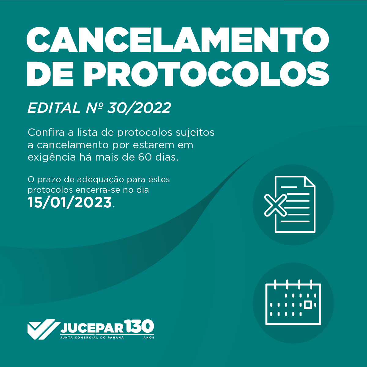 Cancelamento de Protocolos