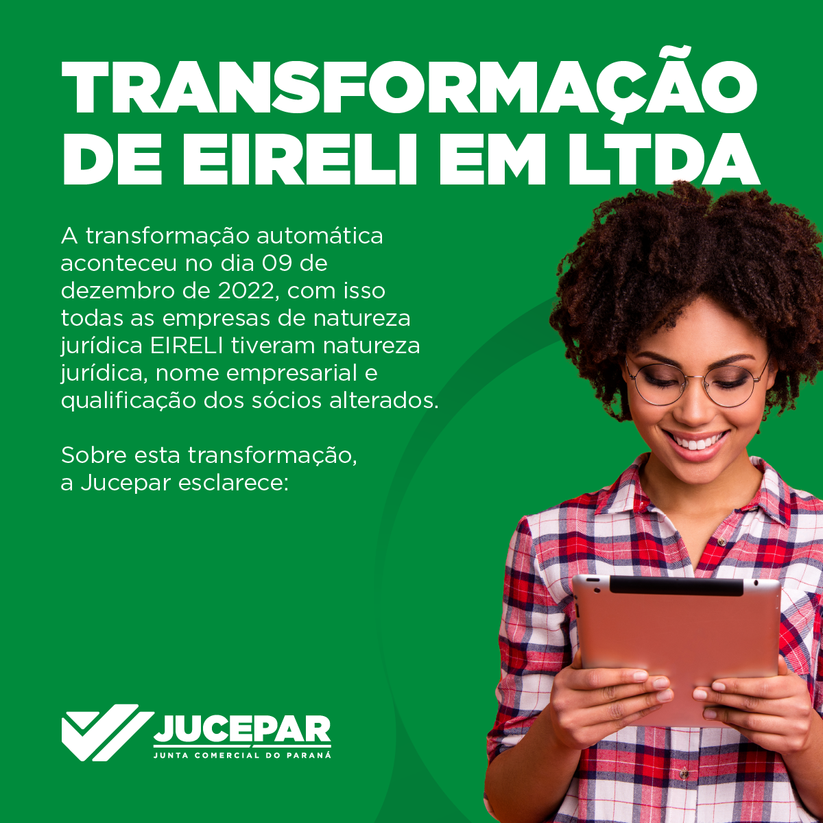 Transformação de Eireli em LTDA