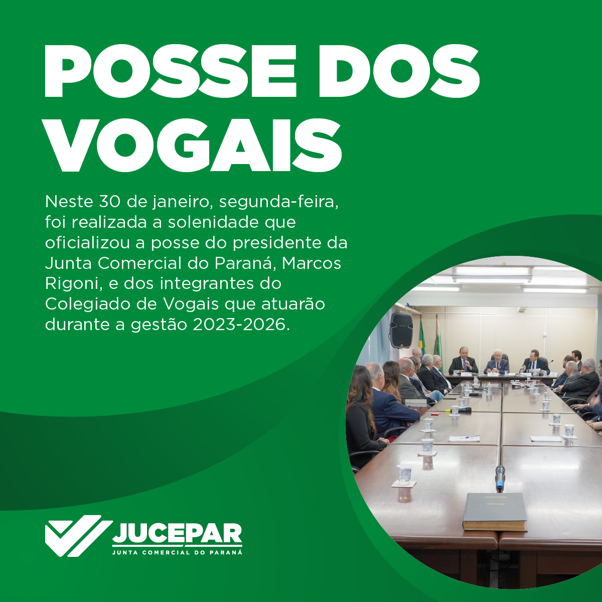 Posse dos Vogais