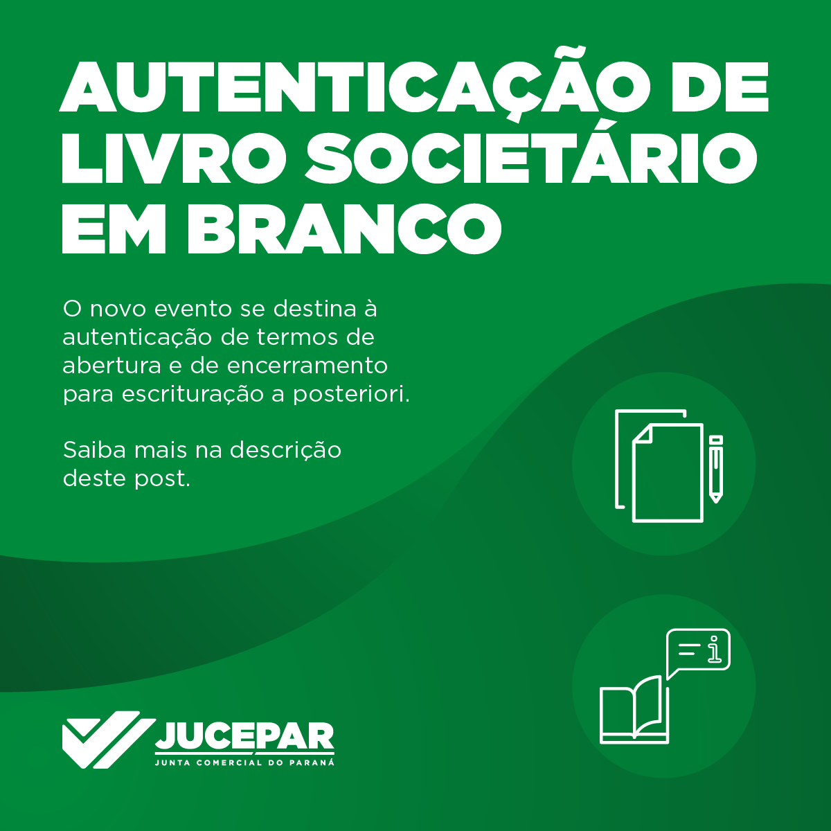 Autenticação de Livro Societário em Branco