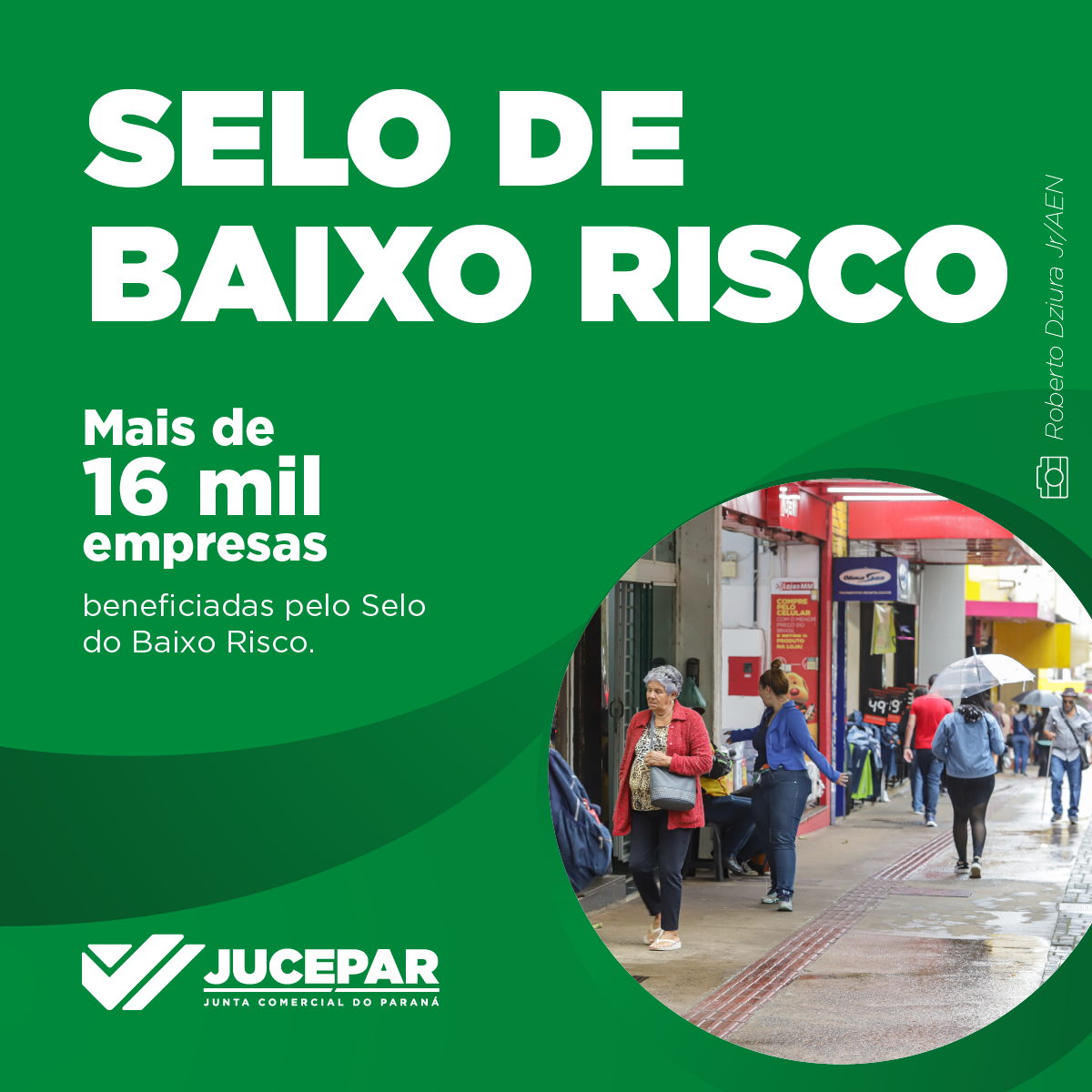 Matéria - Selo de Baixo Risco