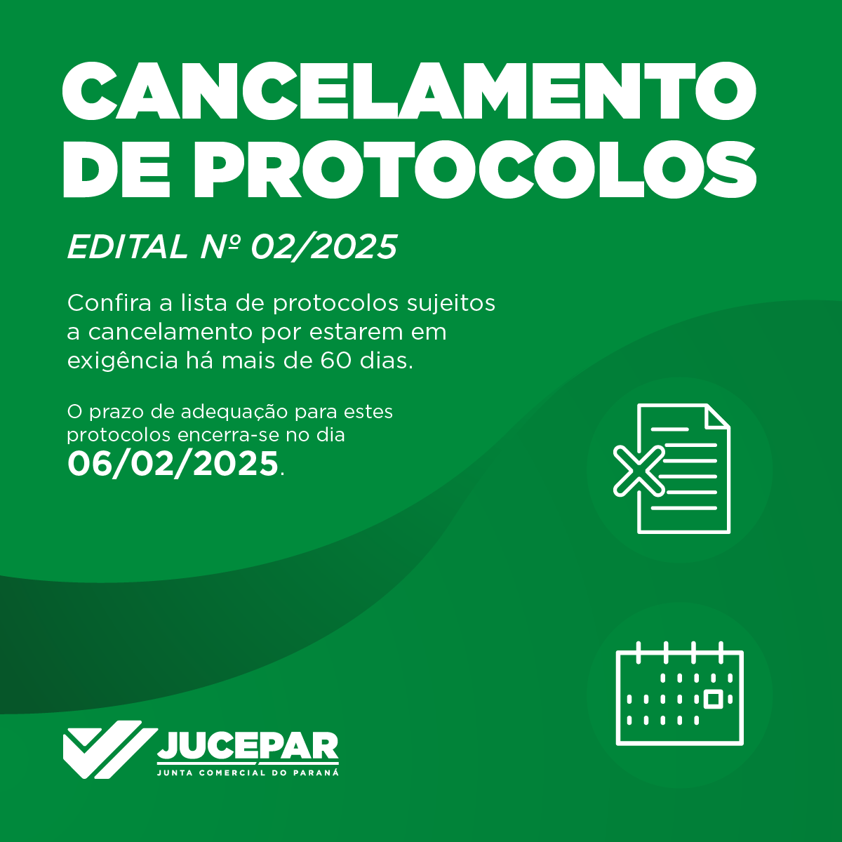 Cancelamento de Protocolos