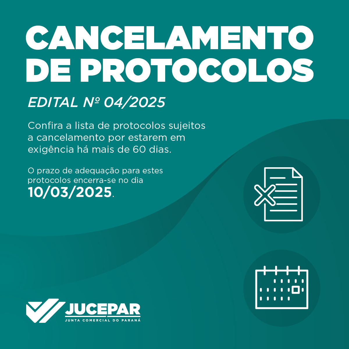 Cancelamento de Protocolos