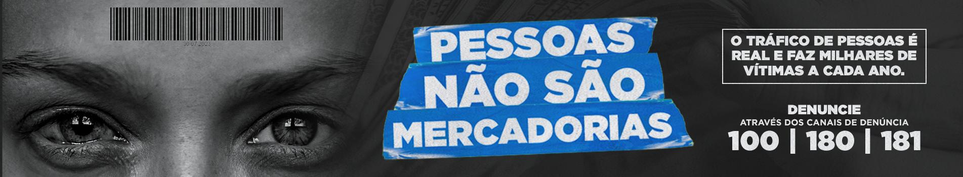 Denuncie - Tráfico de Pessoas