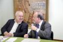Prefeito Rafael Greca em reuniâo para integração de Curitiba à rede SIM.Curitiba, 08/02/2017.Fotos: Joel Rocha/SMCS
