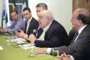 Prefeito Rafael Greca em reuniâo para integração de Curitiba à rede SIM.Curitiba, 08/02/2017.Fotos: Joel Rocha/SMCS