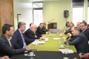 Prefeito Rafael Greca em reuniâo para integração de Curitiba à rede SIM.Curitiba, 08/02/2017.Fotos: Joel Rocha/SMCS