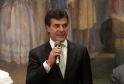 Governador Beto Richa participa da formatura de Agentes de Crédito da Fomento Paraná. Participaram do evento: presidente da Fomento Paraná, Juraci Barbosa Sobrinho, os secretários do Trabalho, Emprego e Economia Solidária, Luiz Claudio Romanelli e da Fazenda Luiz Carlos Hauly, e os deputados Douglas Fabrício e Fernando Scanavaca. Curitiba, 19-08-13. 
