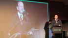 O presidente da Jucepar, Ardisson Naim Akel, discursa durante o painel Associativismo de Resultados – Legados do Sistema Faciap”, na XXIII Convenção da Faciap.