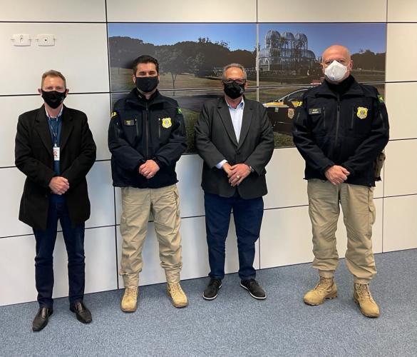 JUCEPAR VISITA SUPERINTENDÊNCIA DA PRF/PR