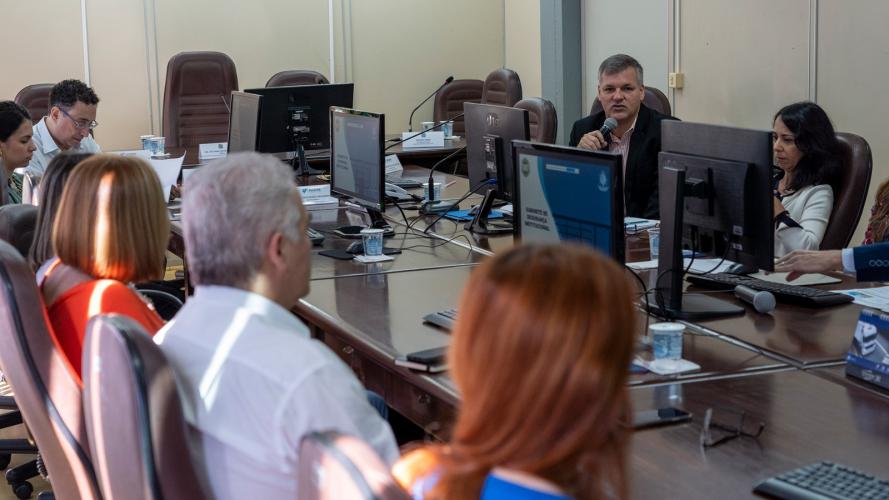 Reunião com o Gabinete de Segurança Institucional do Governo Federal