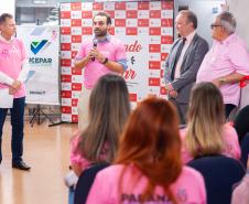 Servidores da Jucepar participam de palestra sobre prevenção do câncer de mama