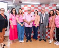 Servidores da Jucepar participam de palestra sobre prevenção do câncer de mama