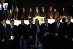 Foram homenageados o Shopping Palladium, no setor de comércio, a empresa Metalfor, da indústria, e a RPC TV, na área de prestação de serviços.