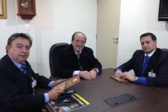 Jucepar recebe a visita do presidente da Associação dos Municípios do Paraná