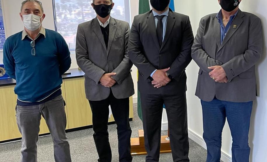 JUCEPAR visita sede da PF/PR