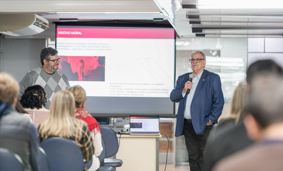 Palestra Combate ao Assédio em Ambiente de Trabalho