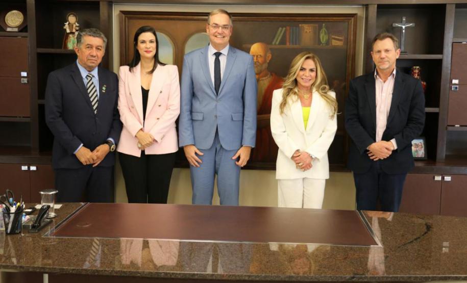 Rigoni se reúne com presidente do Conselho Federal de Contabilidade