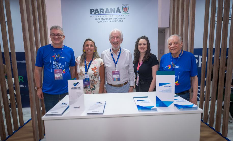 Jucepar participa da Feira do Empreendedor Sebrae