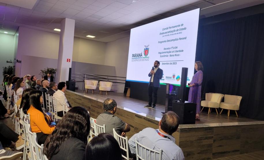 Estado e Sebrae apresentam Decreto de Baixo Risco em Evento em Cascavel