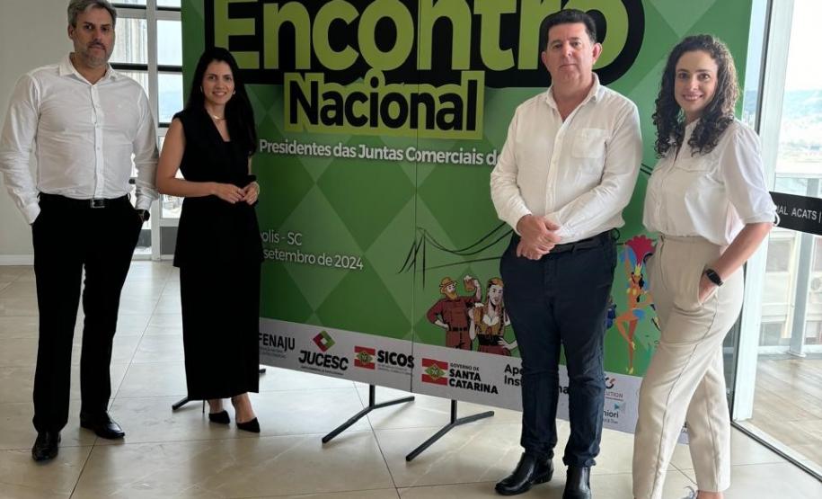 Jucepar participa de encontro nacional com presença do governador