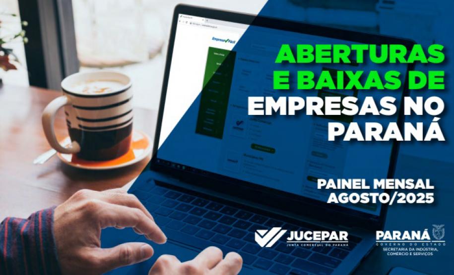 Novos negócios: Paraná registra alta de 14,8% no saldo de empresas em 2025