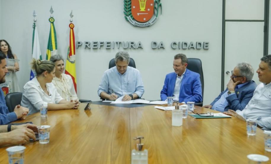 Jucepar e Prefeitura de Maringá renovam parceria para fortalecer ambiente de negócios