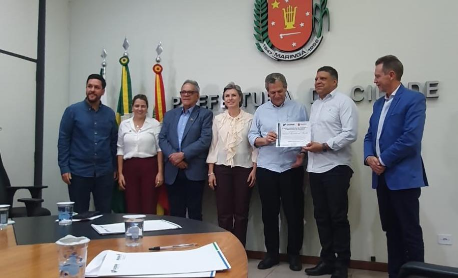 Jucepar e Prefeitura de Maringá renovam parceria para fortalecer ambiente de negócios