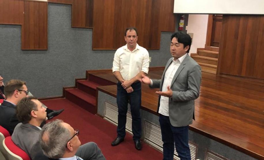 Inauguração da Agência de Londrina DIRETORIA DA JUCEPAR INAUGURA AGÊNCIA EM LONDRINA,
Agências da região também foram visitadas.