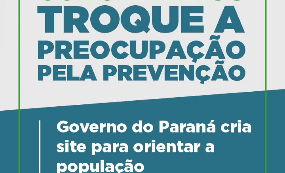 COVID-19 Notícia sobre o coronavírus.
