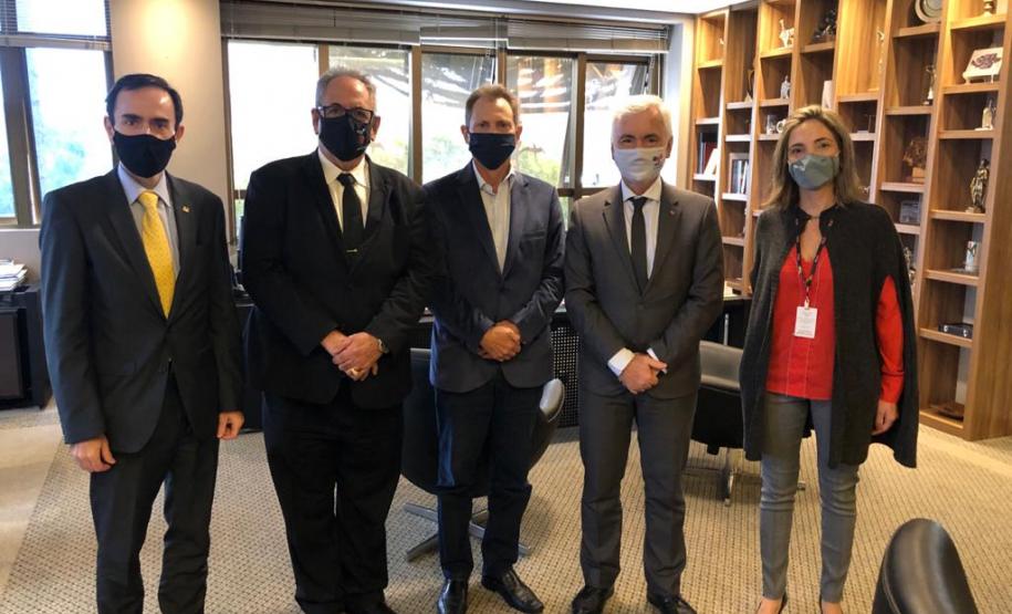 Visita OAB/PR Diretoria da Jucepar realiza visita à Ordem dos Advogados do Brasil/Seção do Paraná