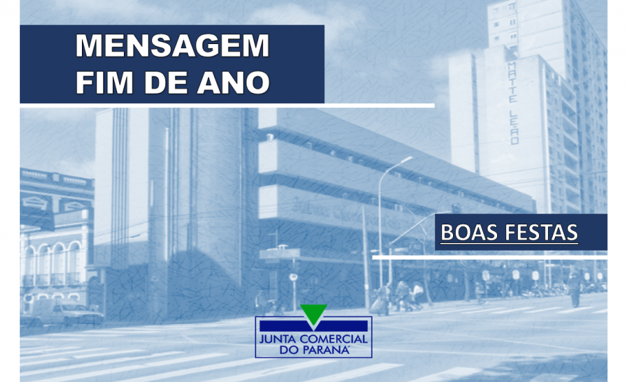 Mensagem de Final de Ano Mensagem de Final de Ano da Jucepar.